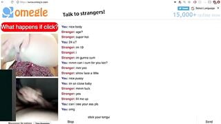 Sexy Omegle Teen Shows Everything