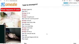 Sexy Omegle Teen Shows Everything