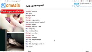 Sexy Omegle Teen Shows Everything