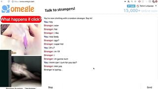 Sexy Omegle Teen Shows Everything
