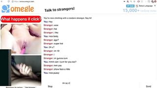 Sexy Omegle Teen Shows Everything