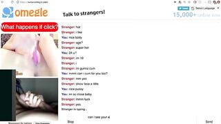 Sexy Omegle Teen Shows Everything