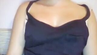 18yo Swedish Girl Playing With Boobs