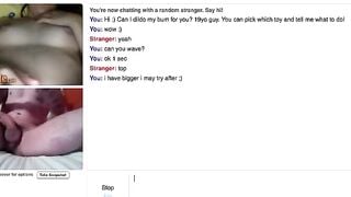 Girl Plays With Tits And Makes Guy Dildo Ass