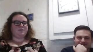 Fat Beckie And Friend Play Omegle Game, Flashes
