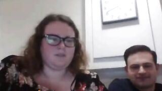 Fat Beckie And Friend Play Omegle Game, Flashes