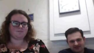 Fat Beckie And Friend Play Omegle Game, Flashes