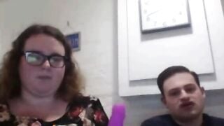 Fat Beckie And Friend Play Omegle Game, Flashes