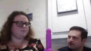Fat Beckie And Friend Play Omegle Game, Flashes