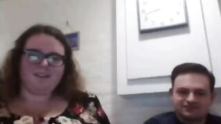 Fat Beckie And Friend Play Omegle Game, Flashes