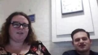Fat Beckie And Friend Play Omegle Game, Flashes