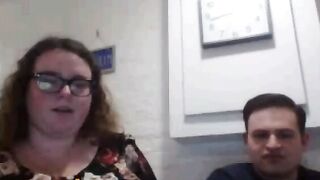 Fat Beckie And Friend Play Omegle Game, Flashes
