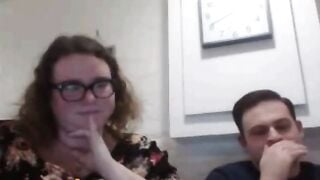 Fat Beckie And Friend Play Omegle Game, Flashes