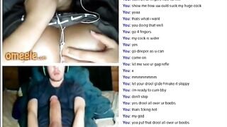 Omegle Amazing Girl Rease Me With Nice Tits