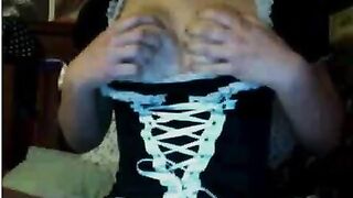 Cute Girl In A Maids Outfit On Omegle