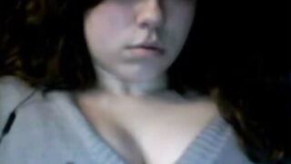 Omegle, Sexy 19yo Flashes Amazing Boobs