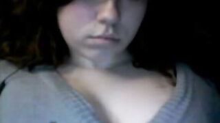 Omegle, Sexy 19yo Flashes Amazing Boobs