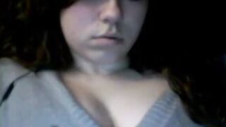 Omegle, Sexy 19yo Flashes Amazing Boobs