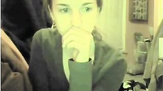Big Eyed Cutie Doesnt Mind Showing Stuff On Omegle