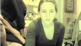 Big Eyed Cutie Doesnt Mind Showing Stuff On Omegle