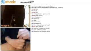 Hot Omegle Girl Strips For My Cum