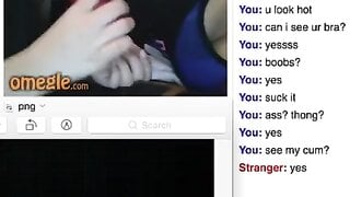 Omegle Teen Shows Off Her Head Game
