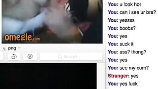 Omegle Teen Shows Off Her Head Game