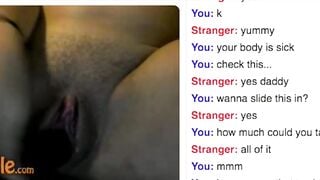 Sexy Omegle Vibe Play Anal Finger