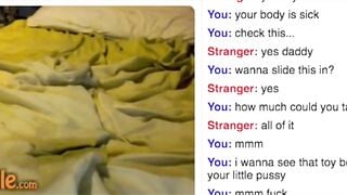 Sexy Omegle Vibe Play Anal Finger