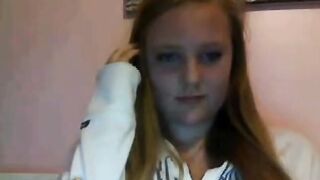 Cute Girl Teases And Flashes On Omegle