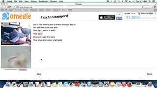 Omegle Feet