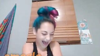 Omegle Teases In Front Of Friend