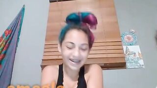 Omegle Teases In Front Of Friend