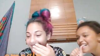 Omegle Teases In Front Of Friend