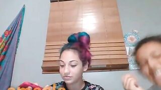 Omegle Teases In Front Of Friend