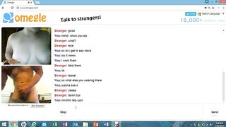 Omegle Chick With Huge Tits
