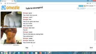 Omegle Chick With Huge Tits