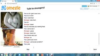 Omegle Chick With Huge Tits