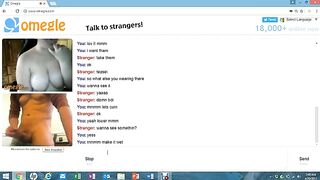 Omegle Chick With Huge Tits