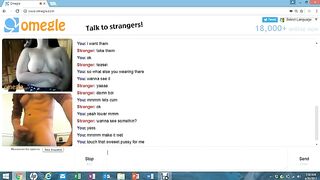 Omegle Chick With Huge Tits