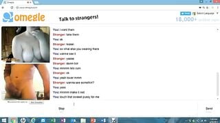 Omegle Chick With Huge Tits