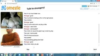 Omegle Chick With Huge Tits