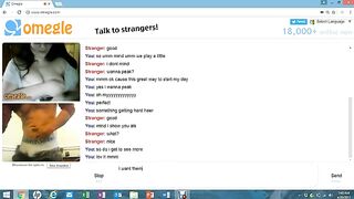 Omegle Chick With Huge Tits