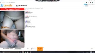 Hairy Omegle Orgasm