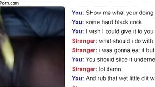 Masturbating With Banana On Omegle