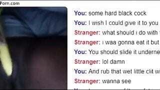 Masturbating With Banana On Omegle
