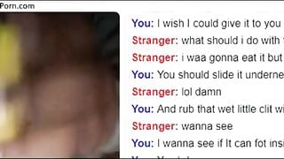 Masturbating With Banana On Omegle