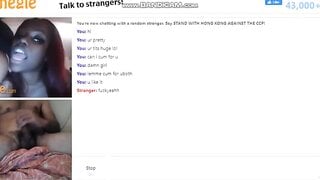 Omegle Chocolate Girls Twerking For Big Dick 2020