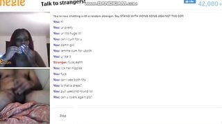 Omegle Chocolate Girls Twerking For Big Dick 2020