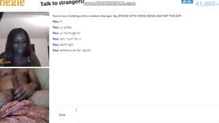 Omegle Chocolate Girls Twerking For Big Dick 2020
